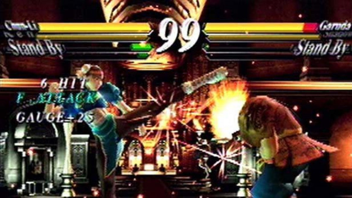 Street Fighter EX3 – PlayStation 2 (PS2) video game gameplay, 3D fighting game.