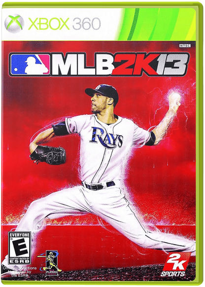 MLB 2K13 cover art for Xbox 360 (X360) sports baseball video game