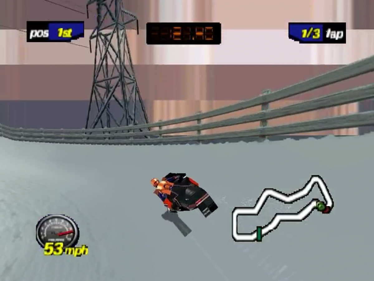 Polaris SnoCross gameplay for Nintendo 64 (N64) video game