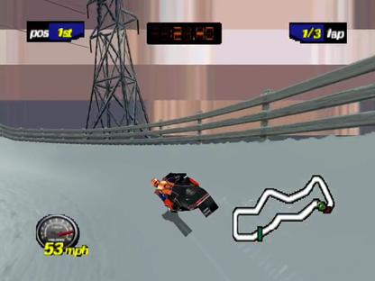Polaris SnoCross gameplay for Nintendo 64 (N64) video game