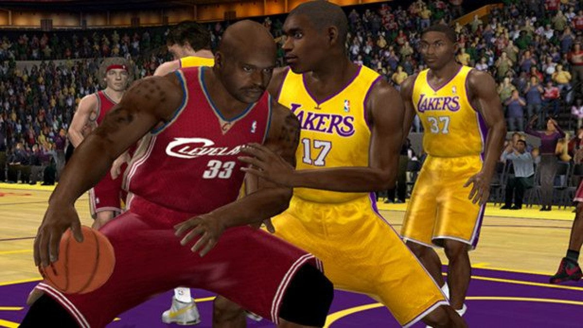 NBA 2K10 – PlayStation 2 (PS2) basketball sports video game gameplay