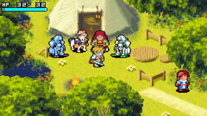 Shining Soul cartridge for the Game Boy Advance featuring action RPG gameplay with real time combat dungeon exploration character classes and multiplayer co op in a fantasy setting gameplay
