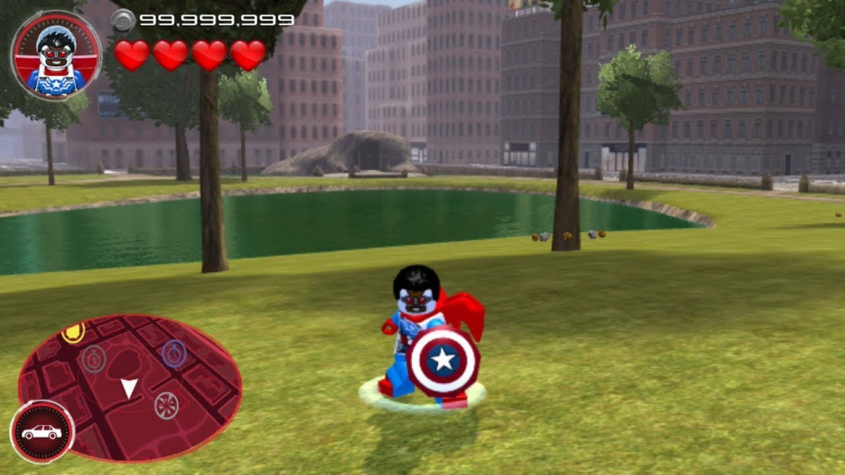 LEGO Marvel's Avengers Nintendo 3DS video game featuring action adventure gameplay Marvel superhero characters LEGO style environments puzzle solving combat challenges character abilities and classic Nintendo 3DS gameplay retro video game collection collectible gaming appeal gameplay