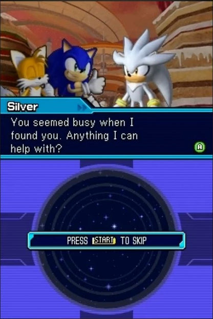 Sonic Colors for Nintendo DS platformer video game featuring fast paced side scrolling action colorful Wisp powers classic Sonic gameplay vibrant levels and handheld friendly high speed adventure experience gameplay