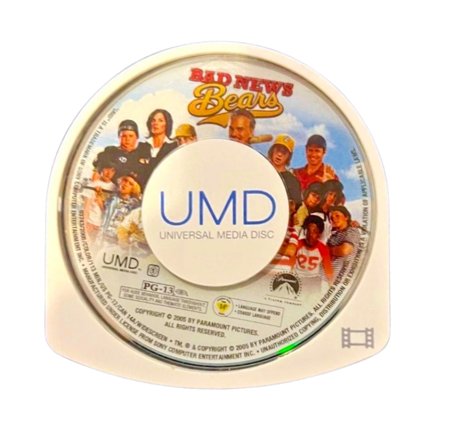 Bad News Bears (2005) [PSP Movie] – PlayStation Portable (PSP) disc for sports comedy UMD movie