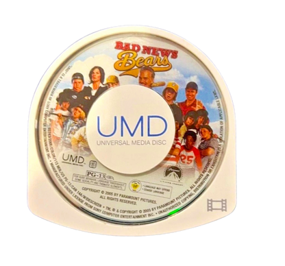 Bad News Bears (2005) [PSP Movie] – PlayStation Portable (PSP) disc for sports comedy UMD movie