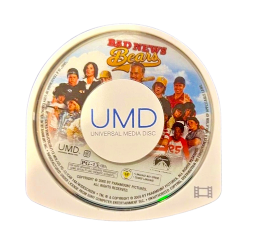 Bad News Bears (2005) [PSP Movie] – PlayStation Portable (PSP) disc for sports comedy UMD movie