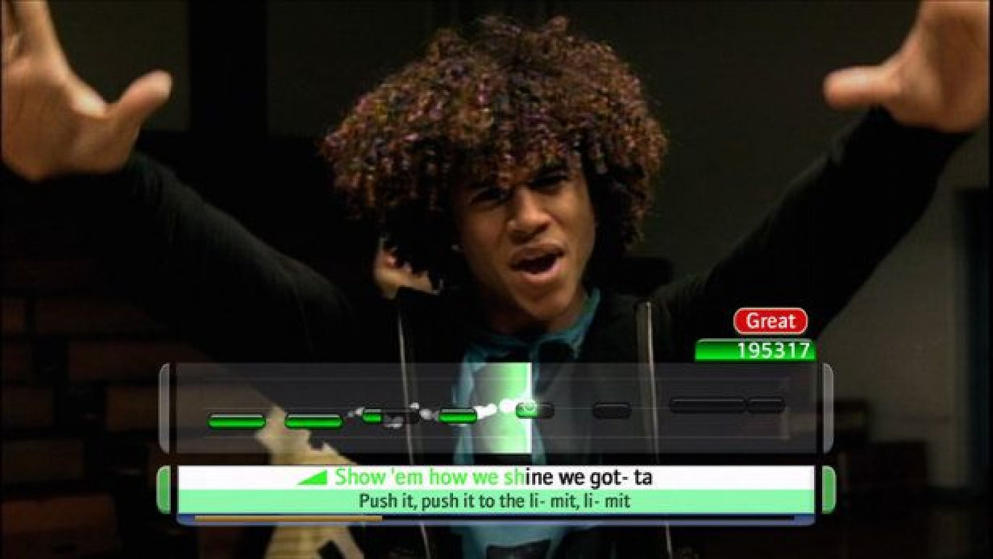 Disney Sing It gameplay for PlayStation 2 (PS2) karaoke pop music rhythm video game