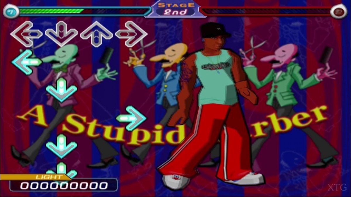 Dance Dance Revolution X for PlayStation 2 with rhythm-based dance gameplay and arcade-style music challenges gameplay