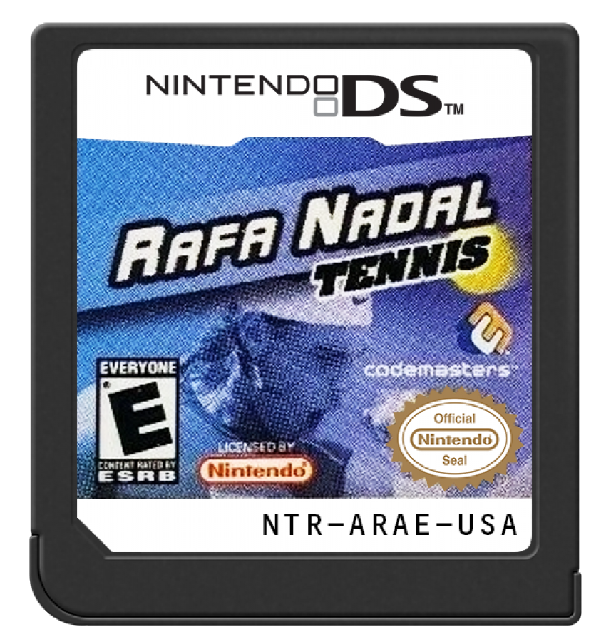 Rafa Nadal Tennis cartridge for Nintendo DS (DS) tennis sports video game