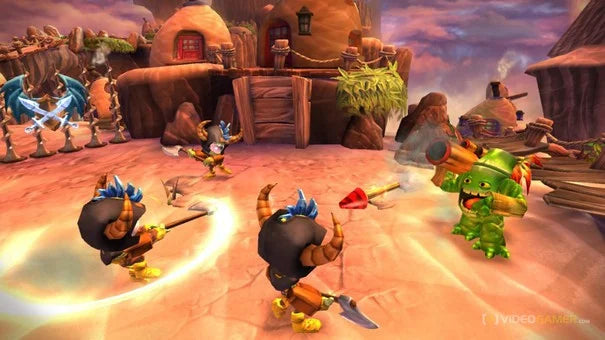 Skylanders: Giants gameplay for Xbox 360 (X360) action-adventure toys-to-life video game