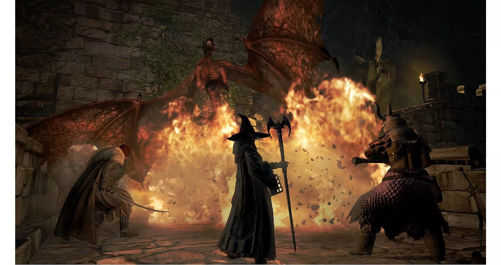 Dragon's Dogma: Dark Arisen gameplay for Xbox 360 (X360) action role-playing video game
