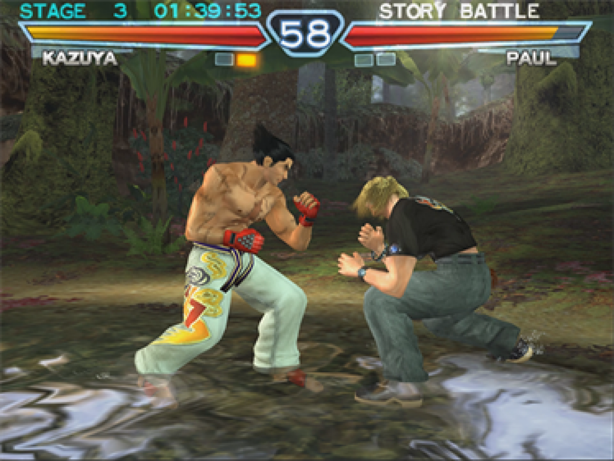 Tekken 4 Greatest Hits PlayStation 2 PS2 for retro video game enthusiasts featuring classic 3D fighting gameplay iconic Tekken characters intense martial arts battles interactive environments powerful combos arcade action and collectible gaming appeal gameplay