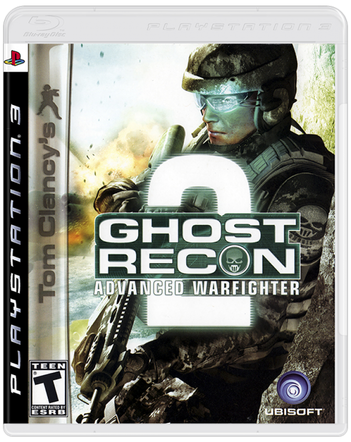 Tom Clancy's Ghost Recon: Advanced Warfighter 2 cover art for PlayStation 3 (PS3) video game