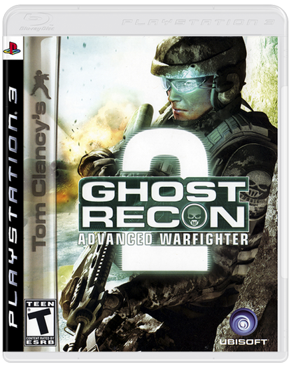 Tom Clancy's Ghost Recon: Advanced Warfighter 2 cover art for PlayStation 3 (PS3) video game