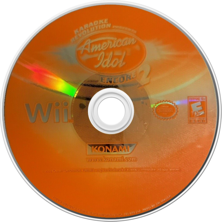 Karaoke Revolution: American Idol Encore 2 – Nintendo Wii (Wii) karaoke rhythm music video game disc