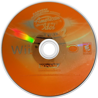 Karaoke Revolution: American Idol Encore 2 – Nintendo Wii (Wii) karaoke rhythm music video game disc