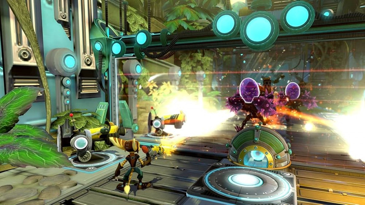 Ratchet and Clank Full Frontal Assault gameplay for PlayStation 3 PS3 video game