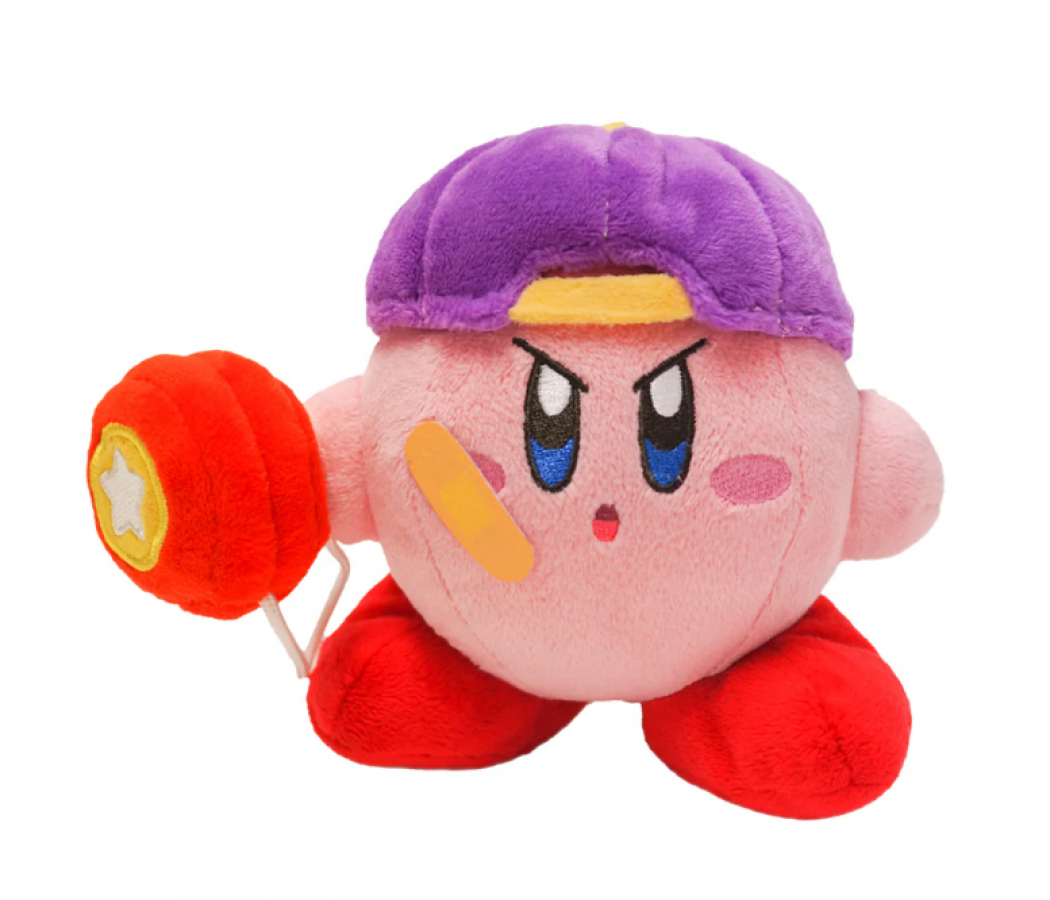 Kirby 5 inch yo yo plush Nintendo character soft stuffed toy pink Kirby plush collectible cute gaming merchandise string yo yo style plush toy retro game character gift soft toy collectible