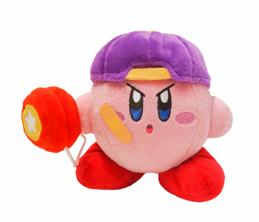 Kirby 5 inch yo yo plush Nintendo character soft stuffed toy pink Kirby plush collectible cute gaming merchandise string yo yo style plush toy retro game character gift soft toy collectible