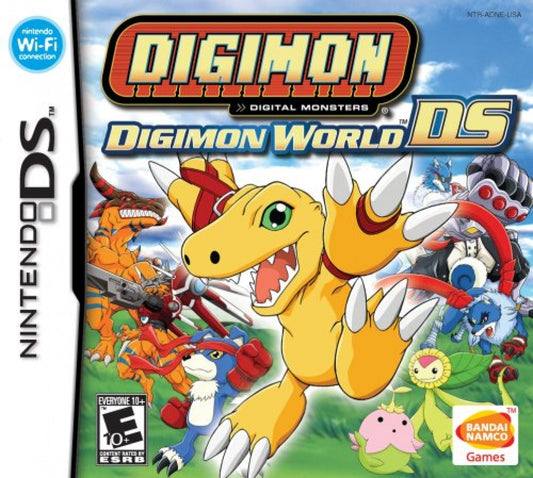 Digimon World DS cover art for Nintendo DS (DS) video game 
