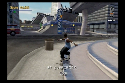 Tony Hawk's Pro Skater 3 – PlayStation 2 (PS2) video game gameplay, skateboarding sports action.