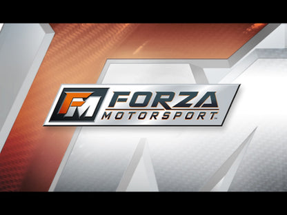 Forza Motorsport title screen for Xbox (XBOX) video game 
