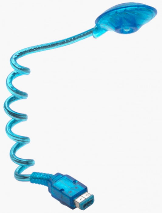 GameBoy Color Nyko Worm Light Teal Blue accessory for Game Boy Color (GBC)