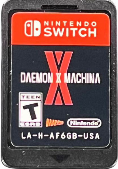 Daemon X Machina Nintendo Switch inspired design featuring high speed mech action aesthetic customizable armored suits futuristic warfare intense aerial combat sci fi battlefields explosive robotic encounters anime inspired gameplay presentation