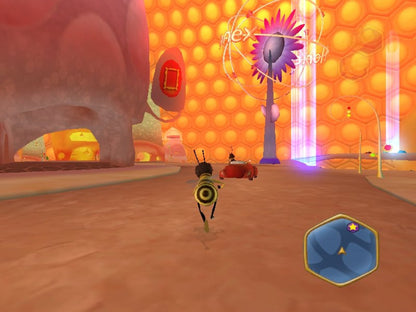 Bee Movie Game for PlayStation 2 with family-friendly adventure and movie-based theme gameplay