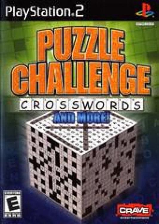Puzzle Challenge Crosswords and More cover art for PlayStation 2 (PS2) video game