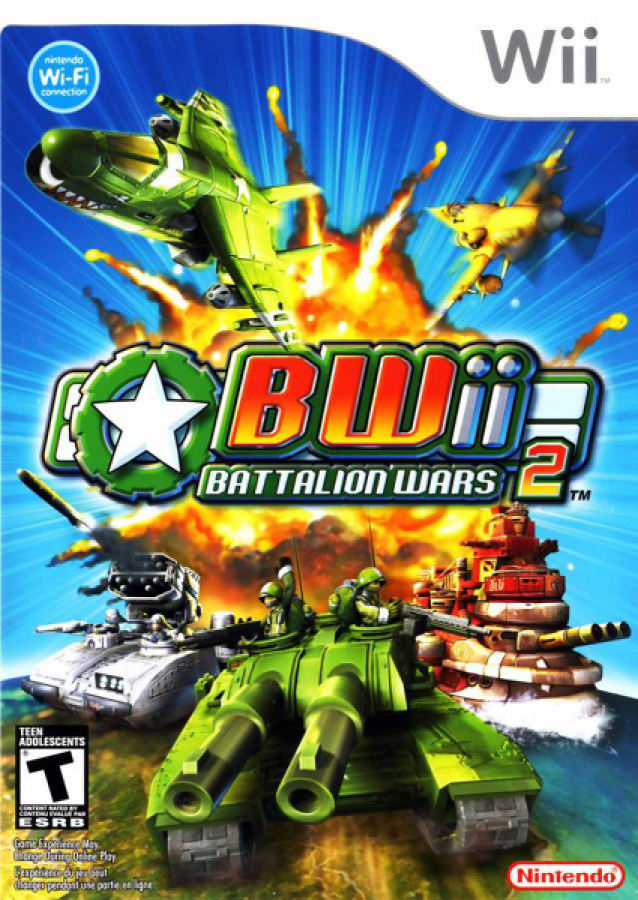 Battalion Wars 2 cover art for Nintendo Wii (Wii) video game