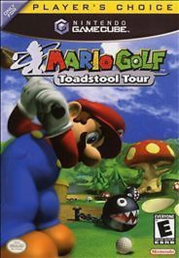 Mario Golf: Toadstool Tour [Player's Choice] cover art for GameCube (GC) sports golf video game
