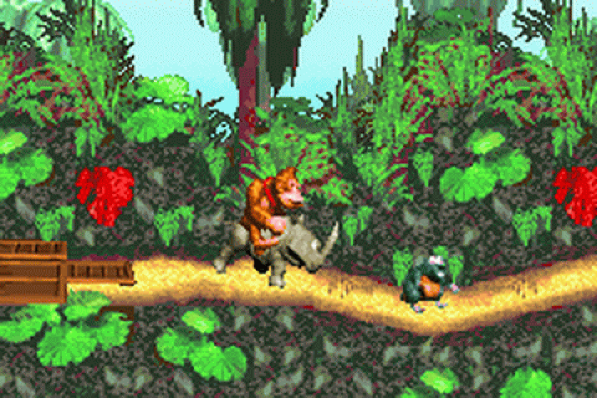Donkey Kong Country Game Boy Advance GBA for platforming adventure video game fans featuring Donkey Kong and Diddy Kong side scrolling action jungle environments challenging levels barrel blasting mine cart rides enemy battles collectibles and classic Nintendo gameplay collectible gaming appeal gameplay