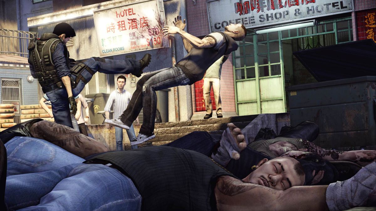 Sleeping Dogs [Definitive Edition] – PlayStation 4 (PS4) video game gameplay, open-world action-adventure