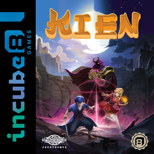 Kien homebrew cover art for Game Boy Advance action game