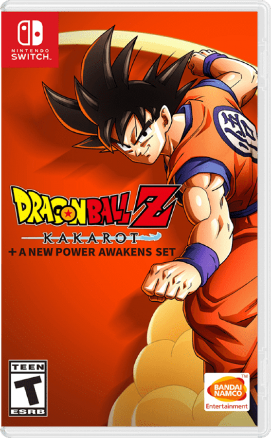 Dragon Ball Z Kakarot plus A New Power Awakens Set cover art for Nintendo Switch NS video game