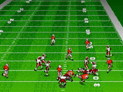 Bill Walsh College Football gameplay for Sega Genesis (GEN) video game