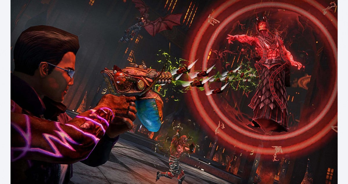 Saints Row: Gat Out of Hell gameplay for Xbox 360 (X360) open-world action-adventure video game