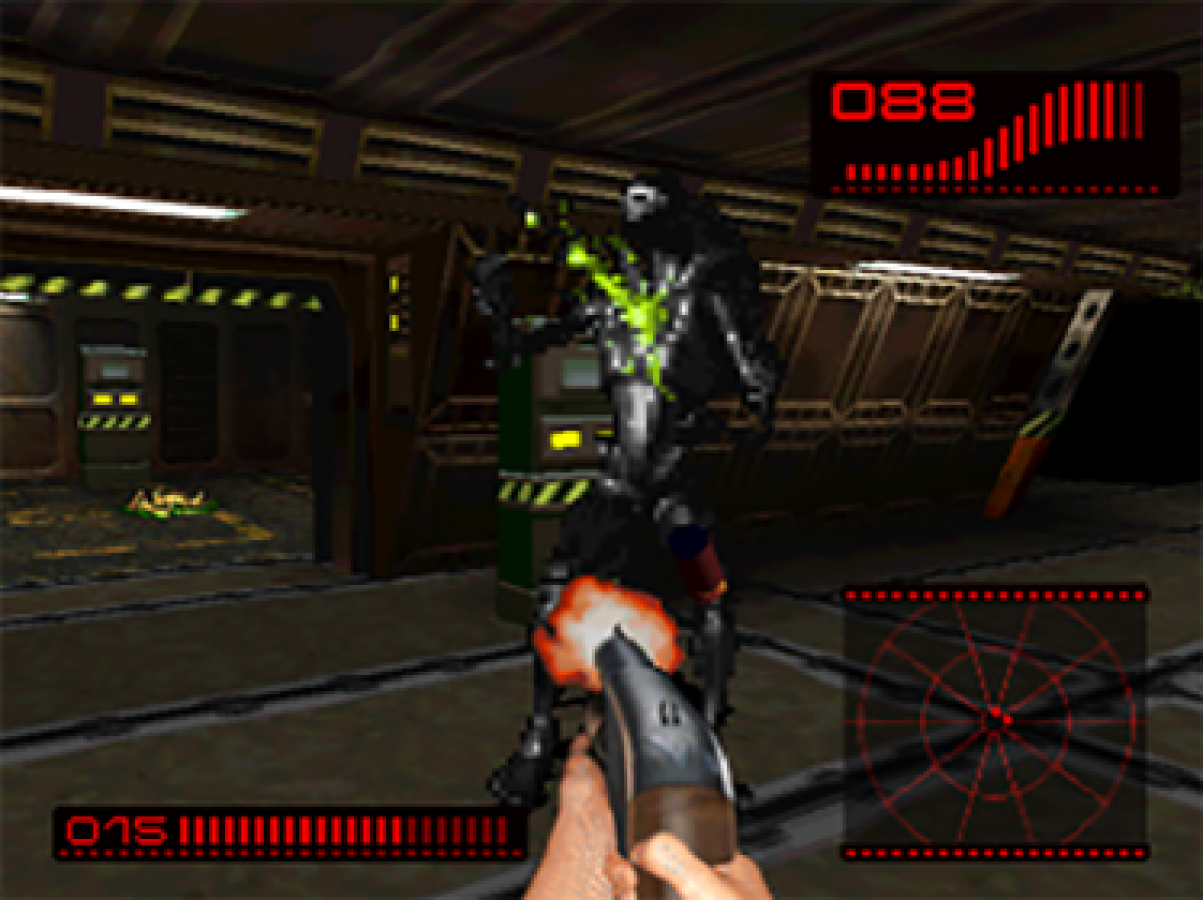 Alien Trilogy Greatest Hits PlayStation 1 PS1 for first person shooter and survival horror video game fans featuring Xenomorph aliens dark atmospheric environments intense combat weapons exploration challenging missions and classic sci fi horror gameplay collectible retro Sony PlayStation gaming appeal gameplay