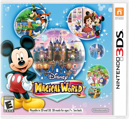 Disney Magical World cover art for Nintendo 3DS (3DS) life simulation video game