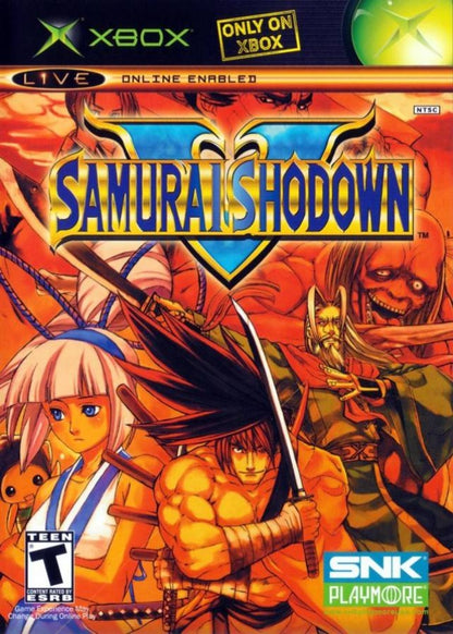 Samurai Shodown V cover art for Xbox (XBOX) video game