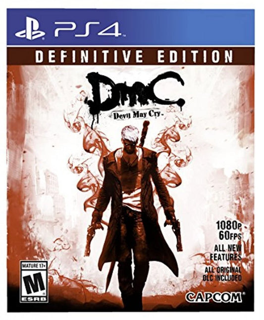 DMC: Devil May Cry [Definitive Edition] cover art for PlayStation 4 (PS4) video game