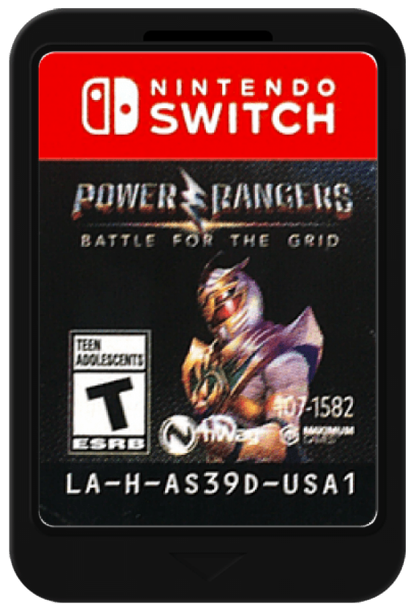 Power Rangers: Battle for the Grid [Super Edition]– Nintendo Switch (NS) cartridge for video game