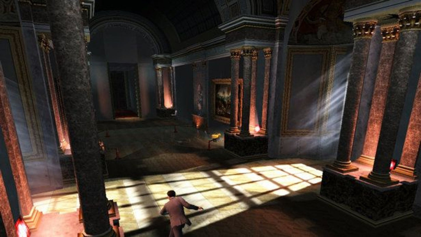 The Da Vinci Code – PlayStation 2 (PS2) video game gameplay, action-adventure puzzle.