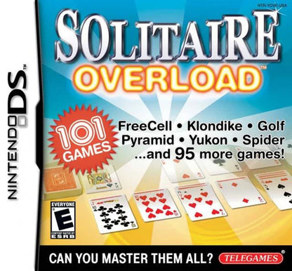 Solitaire Overload card game cover art for Nintendo DS (DS) video game