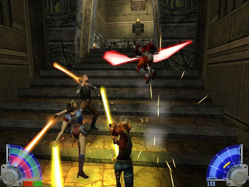 Star Wars Jedi Knight: Jedi Academy PS4 action-adventure video game gameplay