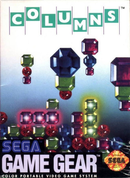 Columns cover art for Sega Game Gear (GG) video game