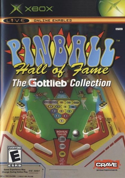 Pinball Hall of Fame: The Gottlieb Collection cover art for Xbox (XBOX) video game