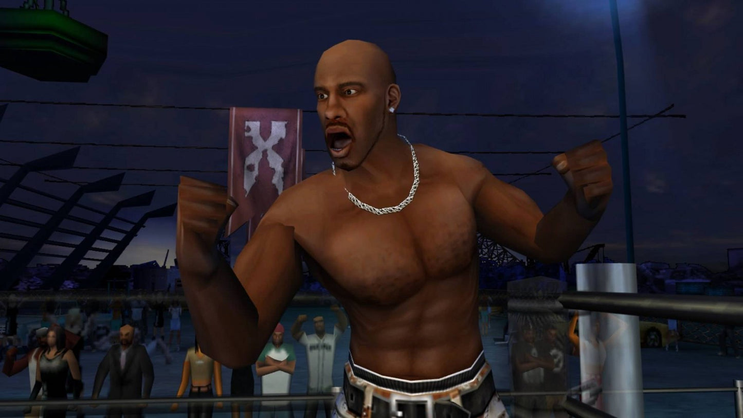 Def Jam: Vendetta for PlayStation 2 with hip-hop themed wrestling and fighting gameplay